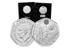 2023 UK Star Wars Vader & Palpatine BU 50p