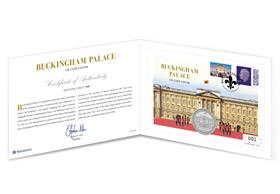 Buckingham Palace UK Coin Cover