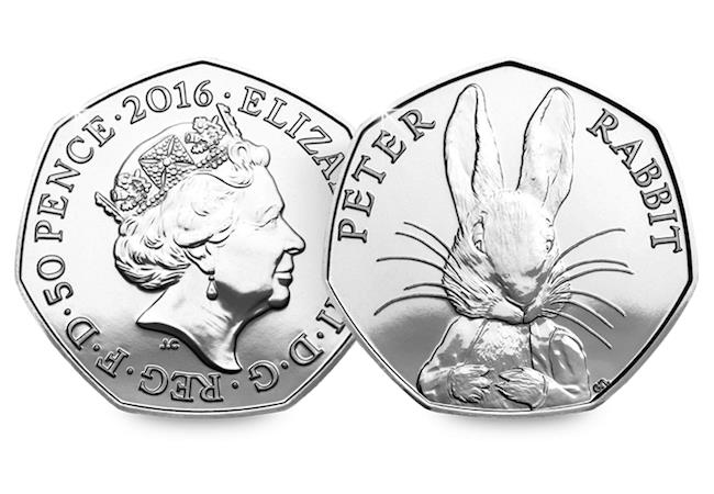 the last-ever peter rabbit 50p! new 2020 coin released!