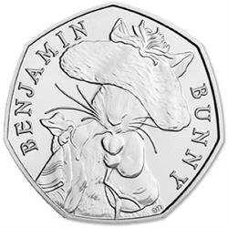 Benjamin Bunny 50p coin