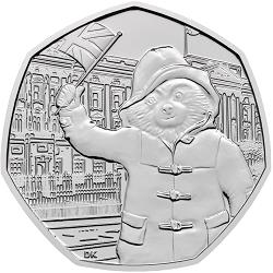 Paddington Bear at the Palace 50p coin