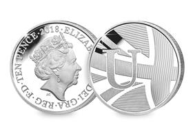 2018 UK 'U' Silver Proof 10p