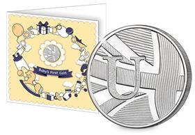 2018 Baby's First Coin - Letter U