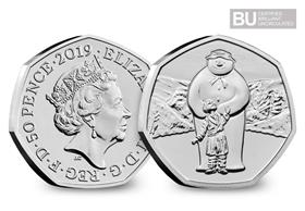 2019 UK The Snowman CERTIFIED BU 50p