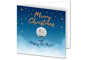 The 2020 Christmas Carol 50p Christmas Card