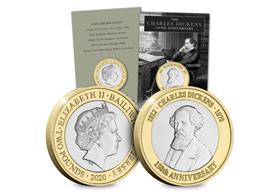 Charles Dickens 150th Anniversary BU £2