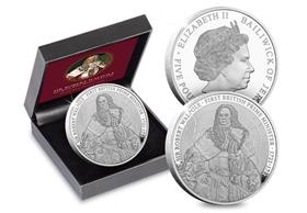 Sir Robert Wapole Proof Five Pound Coin