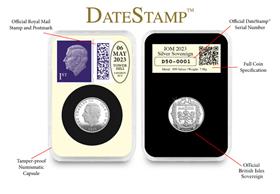 The Coronation Silver Sovereign DateStamp