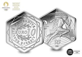 2024 Marianne & Eiffel Tower 10 Euro Silver