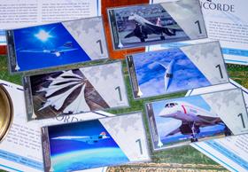 Concorde 50th Anniversary Silver Banknote Set
