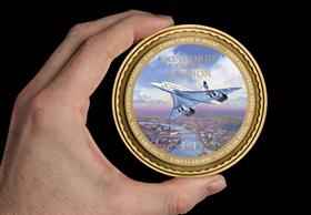 The Supersize Concorde 100mm Medal