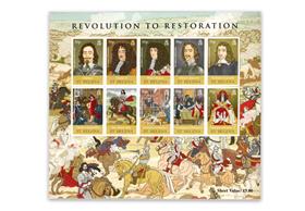 St Helena Revolution to Restoration Stamps
