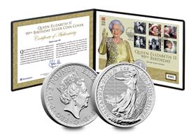 Queen Elizabeth II 99th Birthday Silver Cover