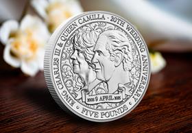 Charles & Camilla 20th Wedding Anniversary £5