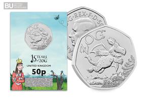 2025 UK Zog CERTIFIED BU 50p
