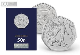 2026 UK Winnie the Pooh Loyalty CERTIFIED 50p
