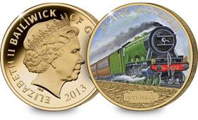 The Flying Scotsman Steam Locomotive Coin
