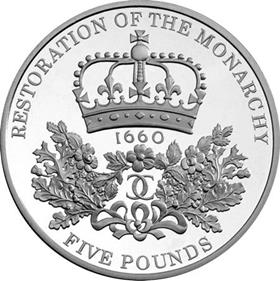 2010 Restoration of the Monarchy £5