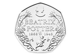 2016 UK Beatrix Potter Circulation 50p