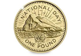 Rock of Gibraltar £1 coin