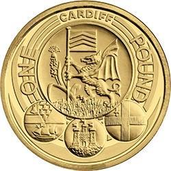 UK 2011 Cardiff £1 Coin
