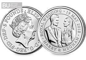 2018 UK Royal Wedding CERTIFIED BU £5
