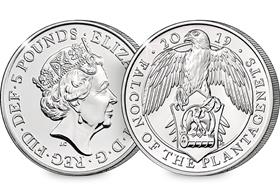 2019 Falcon of the Plantagenets CERTIFIED £5