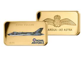 The Avro Vulcan Gold-Plated Ingot