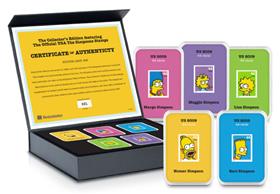 Collector's Editions ft. The Simpsons Stamps