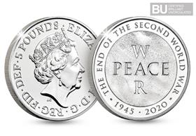 2020 UK 75th Anniversary of WWII CBU £5