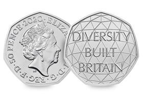 Own the 50p BU Pack celebrating Diversity Built Britain