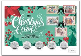 The Christmas Carol Ultimate 50p Coin Cover