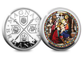 The 'Holy Family' Nativity Silver Commemorativ