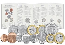 UK 2021 Annual Coin Set BU Pack