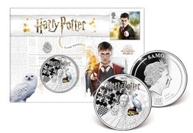 Official Harry Potter Stamp and Coin Cover