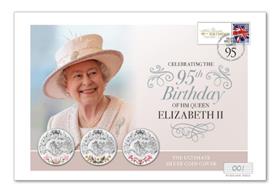The QEII 95th Birthday Ultimate Silver Cover