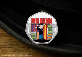 Mr Benn 50th Anniversary Silver Proof 50p Coin
