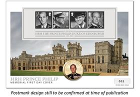 Prince Philip Memorial Medal First Day Cover