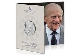 UK 2021 Prince Philip £5 BU Pack