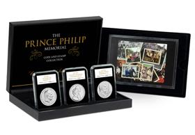 Prince Philip Historic Coin and Stamp Collection