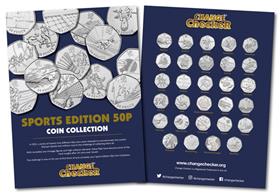 Sports Edition 50p Collecting Pack