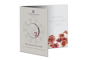 UK 2021 Remembrance Day £5 BU Pack