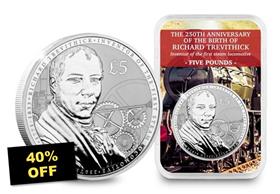 The Richard Trevithick £5 Capsule Edition