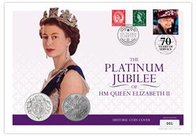 Platinum Jubilee Historic UK Coin Cover