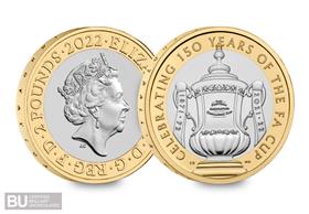 2022 UK 150th Anniversary of the FA Cup BU £2
