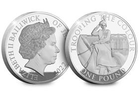 The Queen's Official Birthday Silver DateStamp