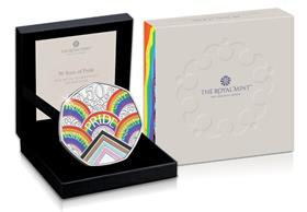 UK 2022 Pride Silver Proof 50p Coin