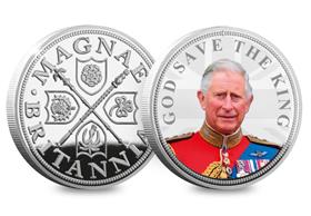 The King Charles III Accession Silver Commemorative