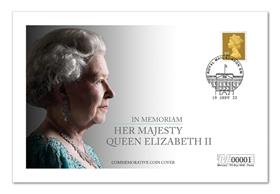 Queen Elizabeth II In Memoriam FDC