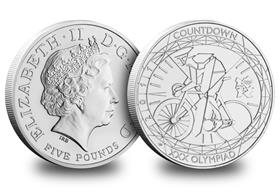 2011 Olympic Countdown £5